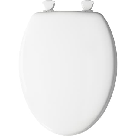 Mayfair Mayfair by Bemis Westport Elongated White Enameled Wood Toilet Seat 144ECA-000